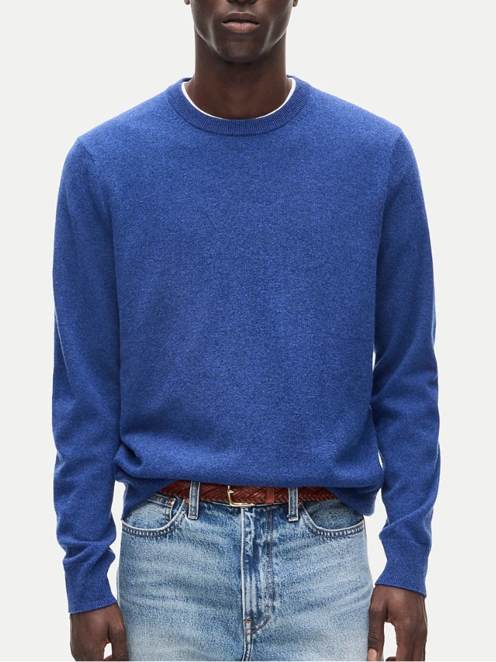 Men's J. Crew Crewneck Cashmere Sweater Sz L